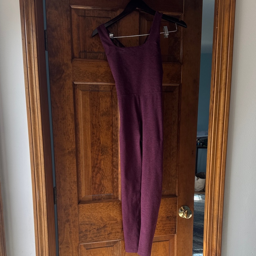 CALIA by Carrie Underwood Plum Jumpsuit